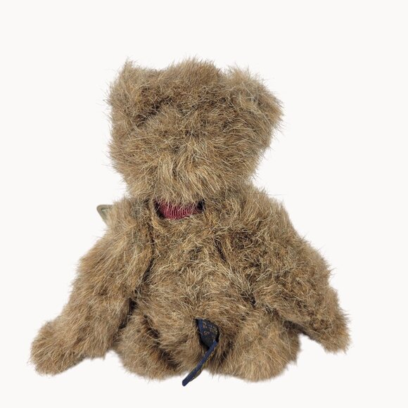 Vintage 1990-93 Boyd's Bears "Cecil" Fluffy Toy Plush Teddy Bear w/ Tags - Picture 2 of 7